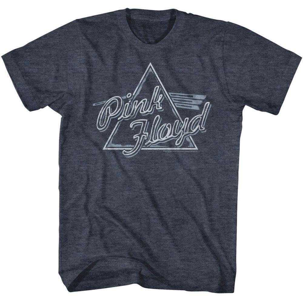 Floyd Rough Prism Navy Heather Adult T Shirt
